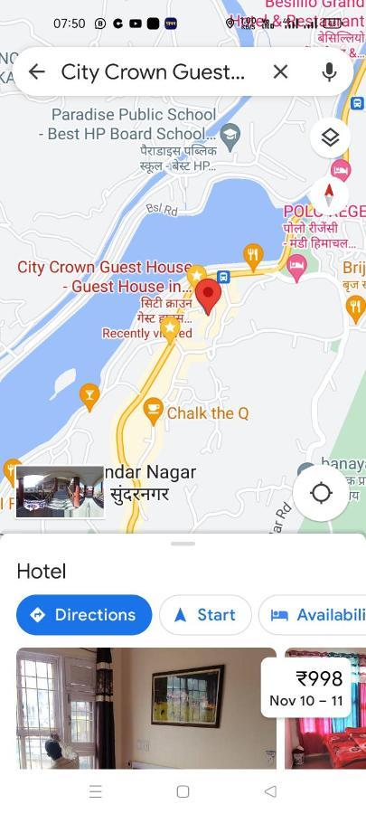 Sundarnagar City Crown Guest House מראה חיצוני תמונה